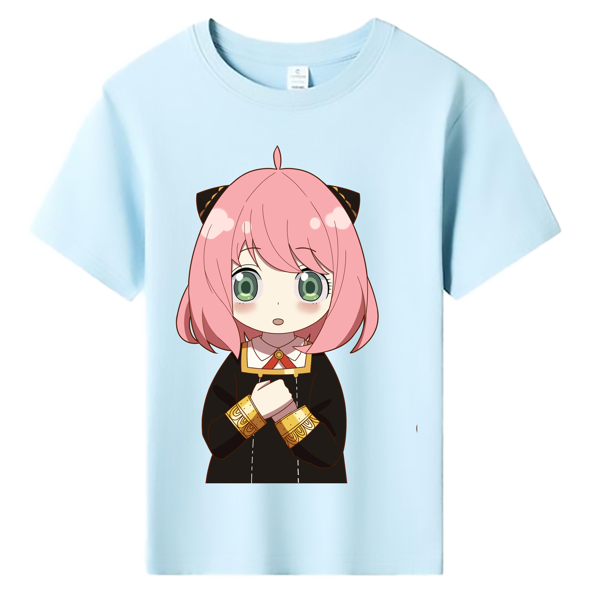 （画像用） SPY×FAMILY间谍家家酒 綿100％キッズTシャツ（フロントプリント）